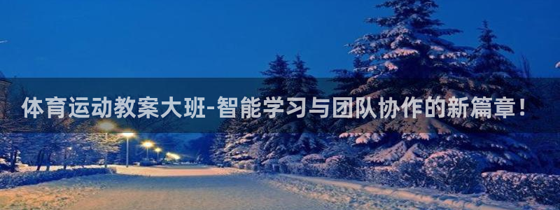 熊猫体育：体育运动教案大班-智能学习与团队协作的新篇章！