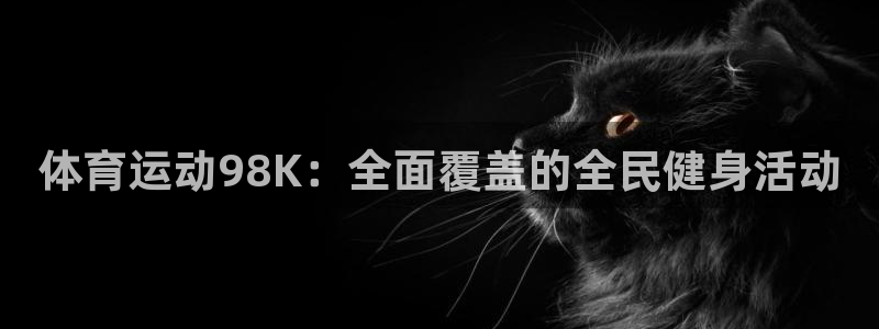 熊猫体育文化有限公司：体育运动98K：全面覆盖的全民健身活动