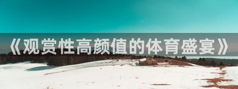 熊猫体育网站：《观赏性高颜值的体育盛宴》